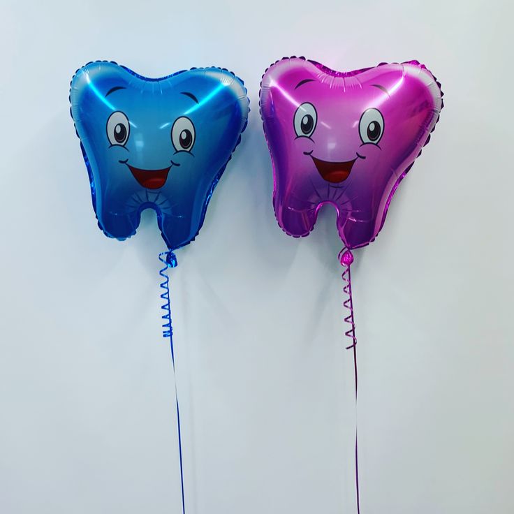 First Tooth 5 Pcs Foil Balloons For First Tooth Party Decoration and Celebration