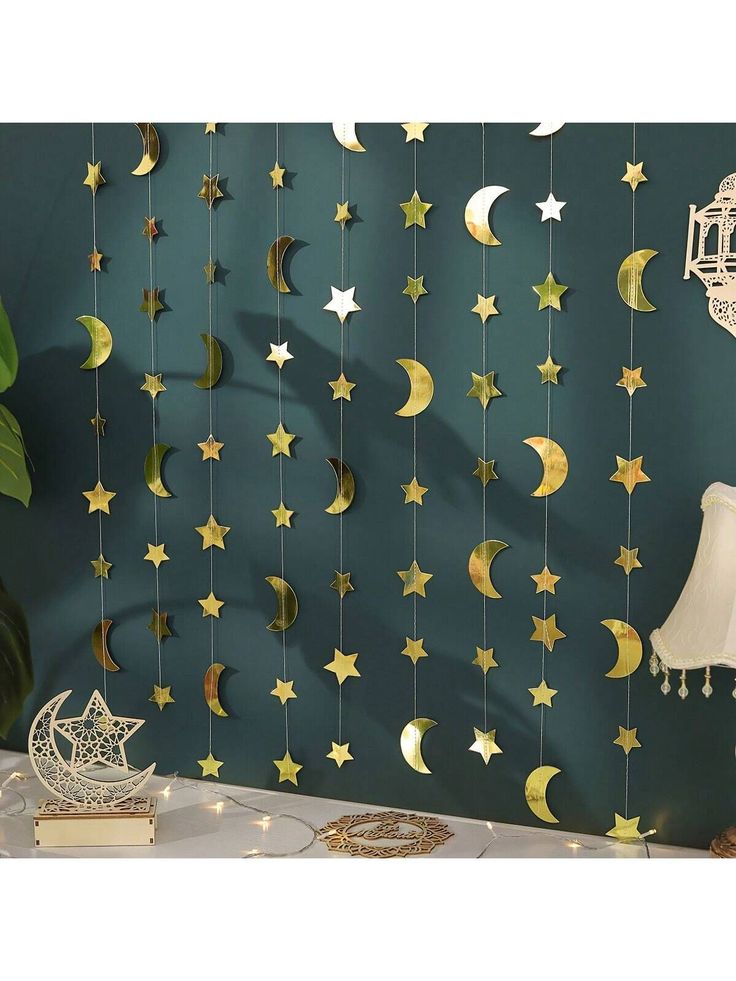 Ramadan Mubarak wall hanging banner decoration