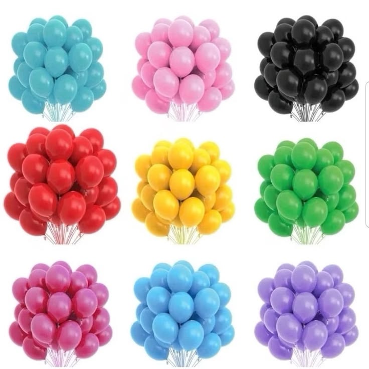 Latex Balloons for Birthday Party Decoration - Pack of 25