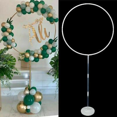Round Ring Shaped Balloon Stand Baby Shower Wedding Decoration Ring Balloon Stand Reusable for any occasions Party Decorations