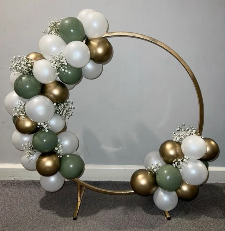 Round Ring Shaped Balloon Stand Baby Shower Wedding Decoration Ring Balloon Stand Reusable for any occasions Party Decorations