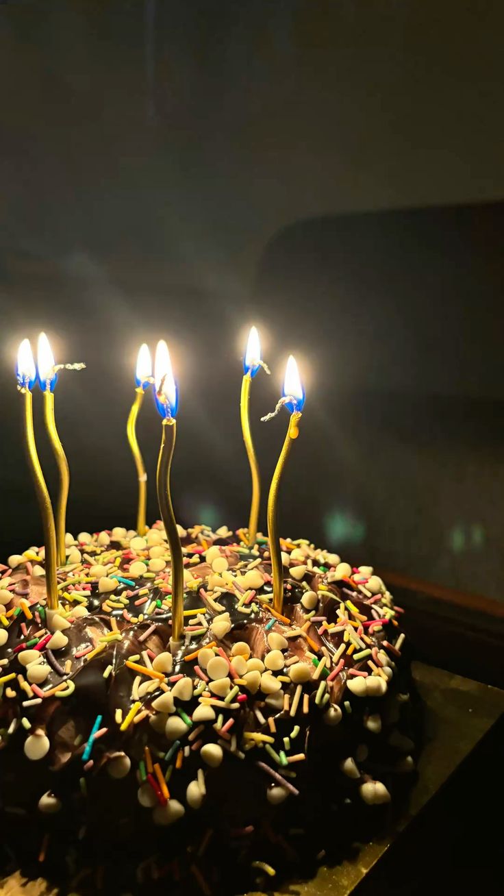 6Pcs/Set Golden Point Splashing Ink Curly Candles Cake Candle Twisted Spiral Candle