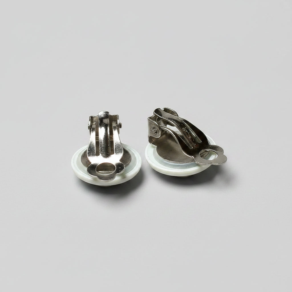 Beautiful Heart Shaped Flag Printed Earrings For Independence Day Celebration