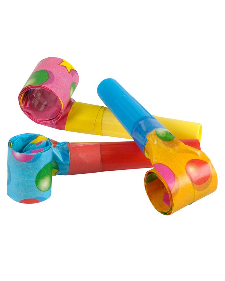 Colorful Party Whistles – Fun Blowouts for Kids & Celebrations (Pack of 12)