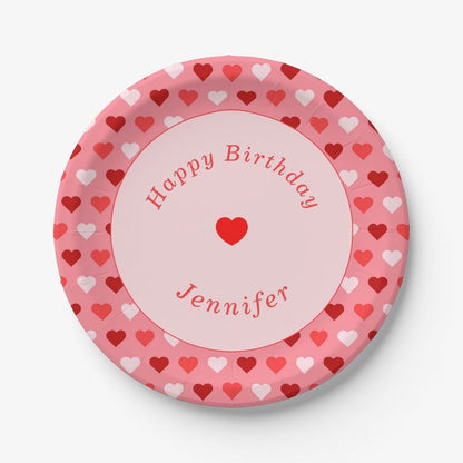Golden Polka Dots Printed Paper Plates For Party Decoration and Celebration